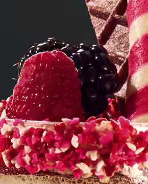 Baileys Shakeado Milk with berries