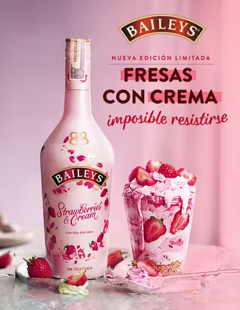 Baileys Fresas con Crema