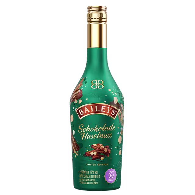 Baileys Chocolate Hazelnut Bottle